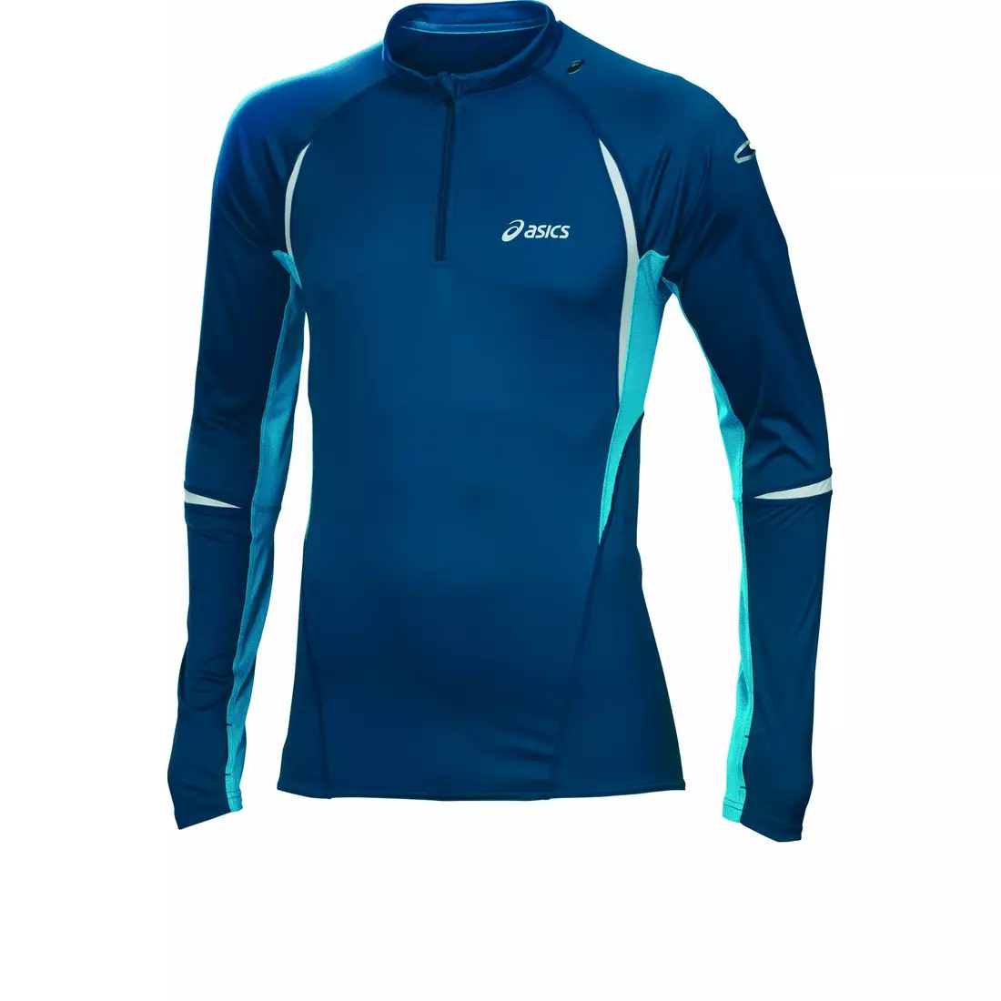 ASICS 321213-8026 - men's running shirt, LS 1/2 ZIP TOP