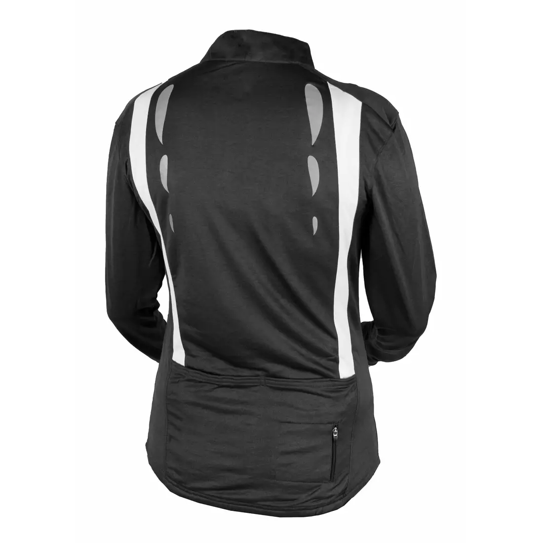 CRIVIT 1001 - women's cycling jersey - black and white