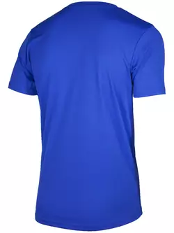 ROGELLI RUN PROMOTION men's sports shirt with short sleeves, blue