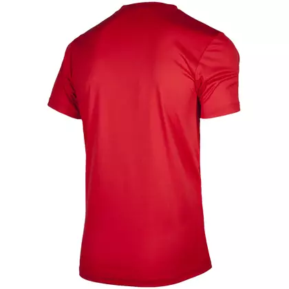 ROGELLI RUN PROMOTION men's sports shirt with short sleeves, red