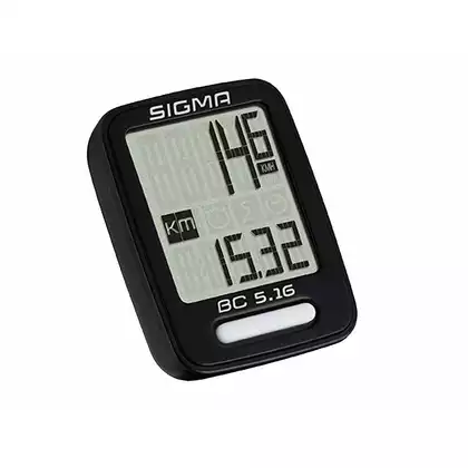 SIGMA Bicycle counter BC 5.16, black