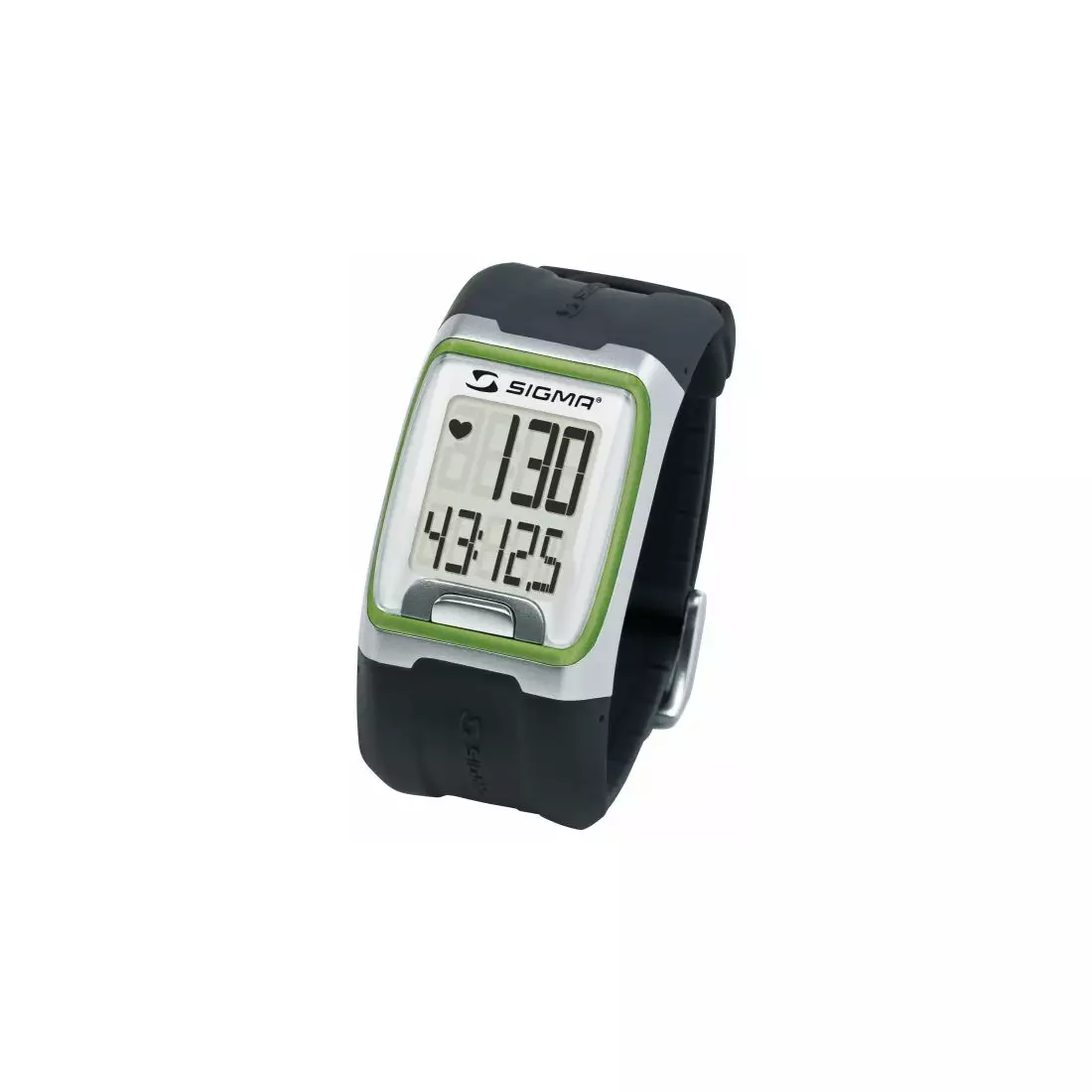 SIGMA SPORT PC 3.11 heart rate monitor - color: Black and green