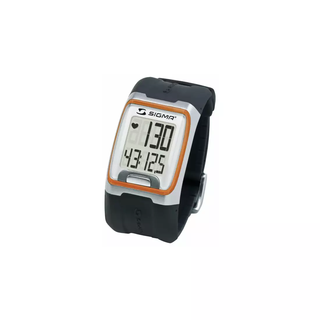 SIGMA SPORT PC 3.11 heart rate monitor - color: Black and orange