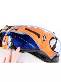 SOURCE SPINNER 2.0L backpack with water bladder - color: Orange-gray
