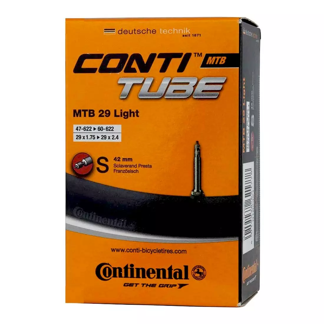 CONTINENTAL SS18 bicycle inner tube MTB 28/29 Light presta 60mm 47-662/62-662 28/29x1.75-28/29x2.4