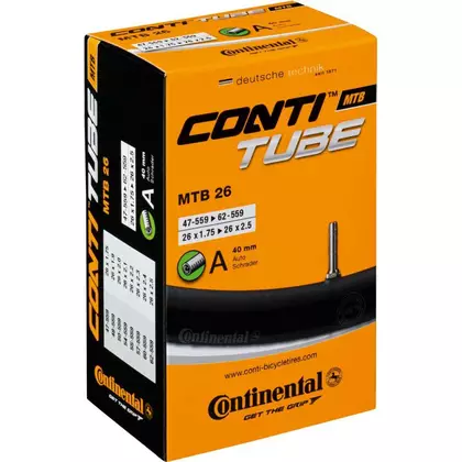 CONTINENTAL SS18 bicycle tube MTB 26 auto 40mm 47-559/62-559 26x1,75-26x2,5