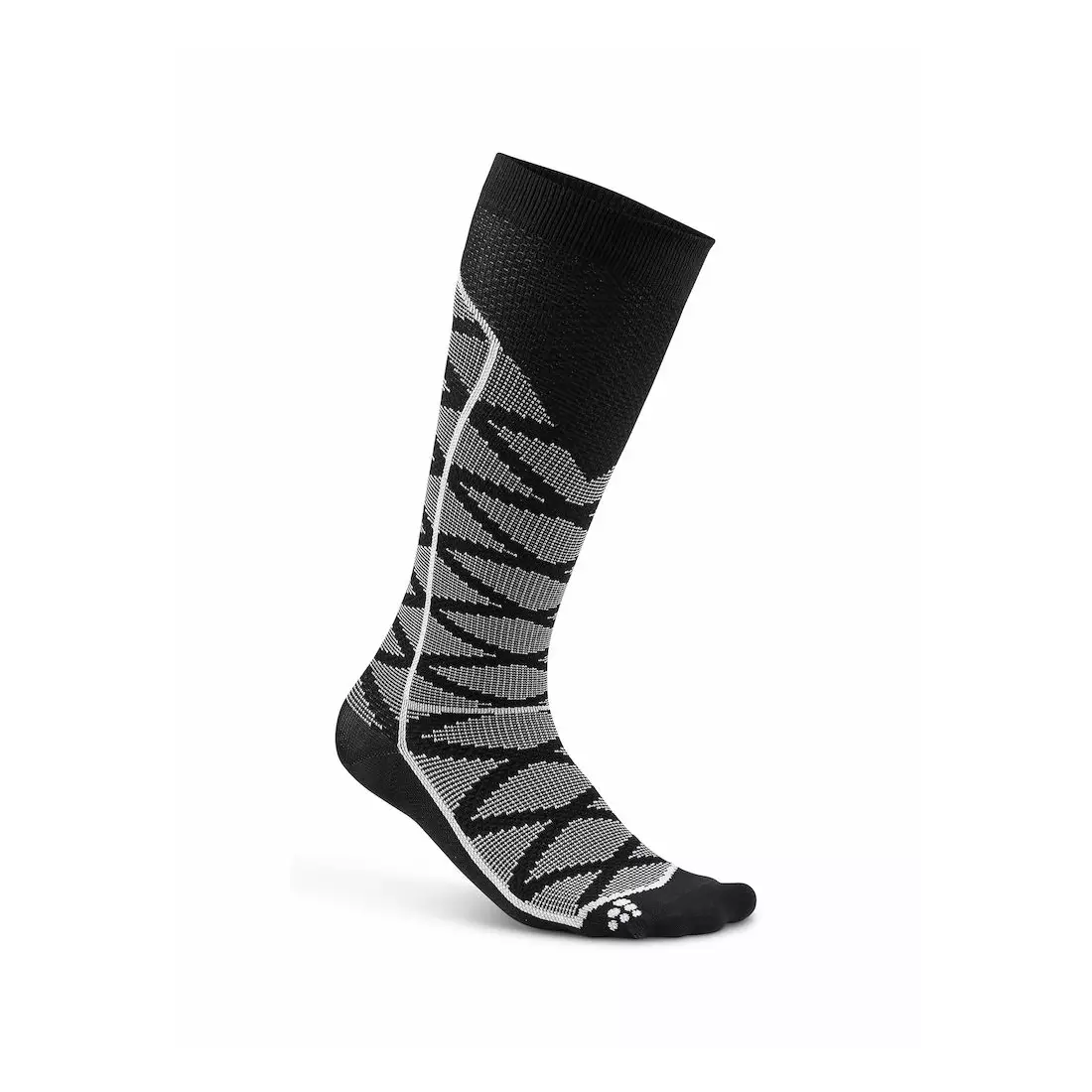 CRAFT Compression Pattern Sock 1906063- 999900- compression sports socks