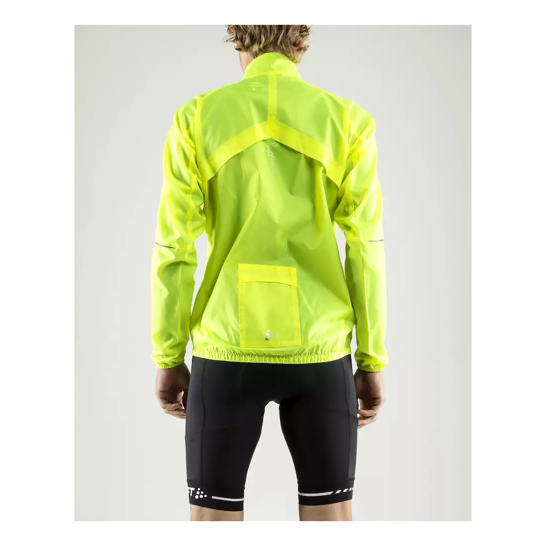 CRAFT Mist Wind JKT men's cycling jacket, windbreaker 1906093-851999, fluorine
