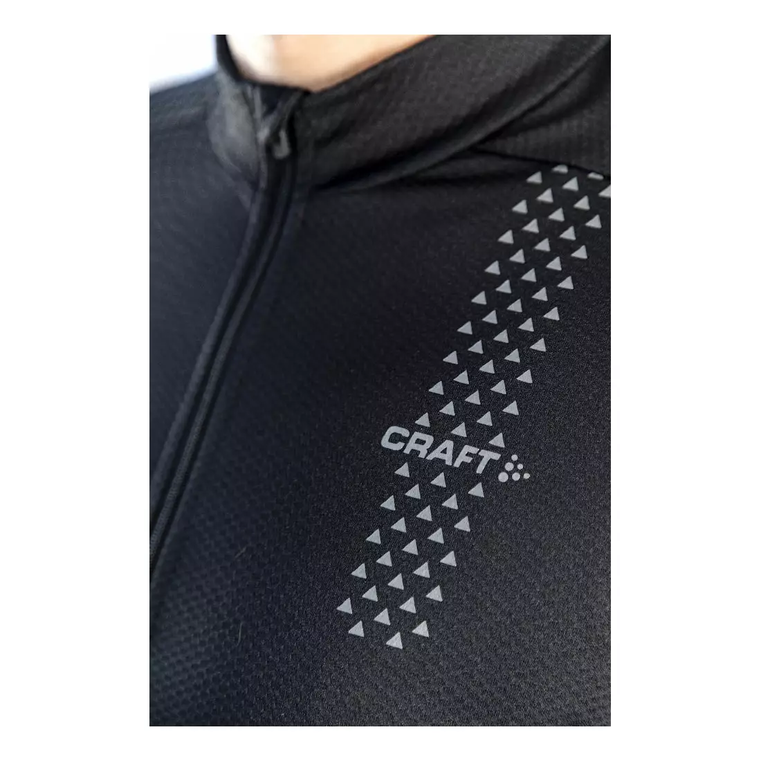 CRAFT RISE men's cycling jersey, black 1906097-999000