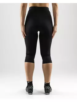 CRAFT RISE women's 3/4 cycling shorts, black 1906077-999000