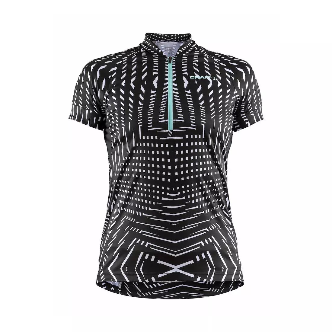 CRAFT VELO ART women's cycling jersey, black and white 1906147-999619