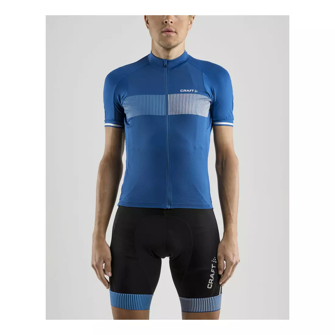 CRAFT Verve Glow men's cycling jersey, blue, 1904995-2367