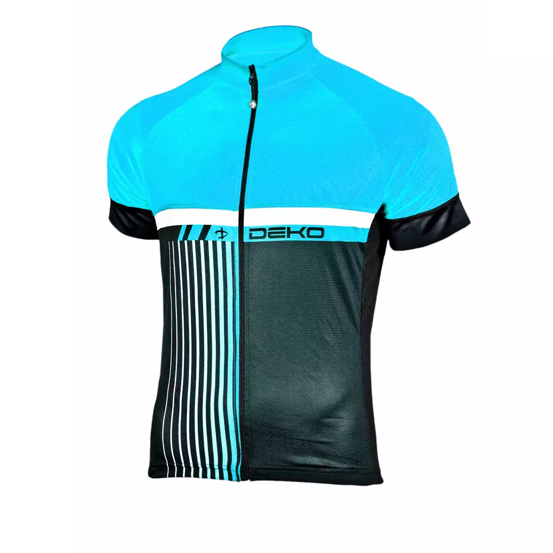 DEKO STYLE men's cycling jersey, black-blue