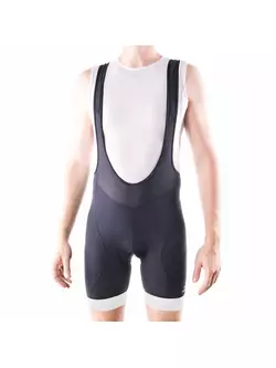 DEKO STYLE men's cycling shorts, black and white