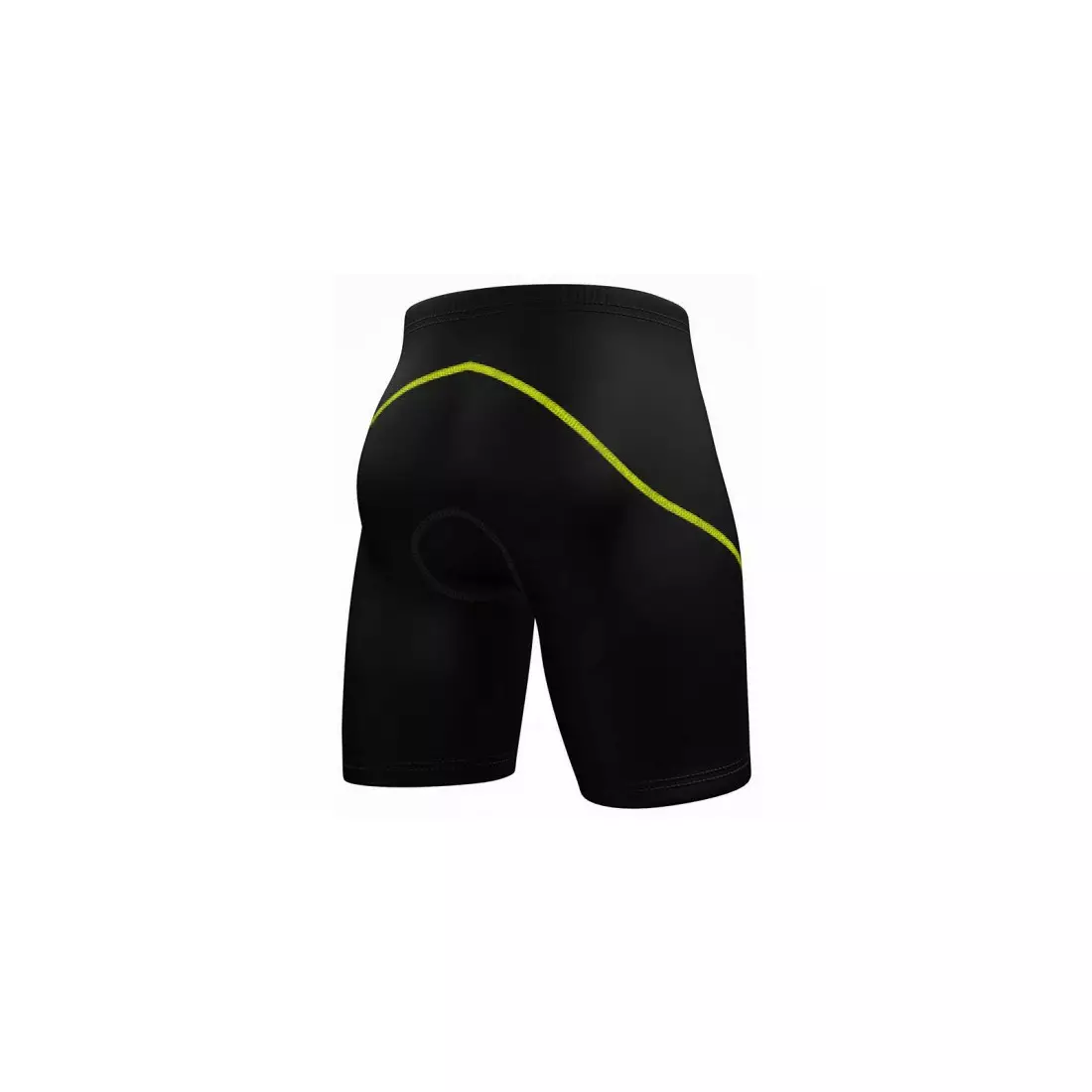 FDX 1600 men's cycling shorts, black - fluorine seam