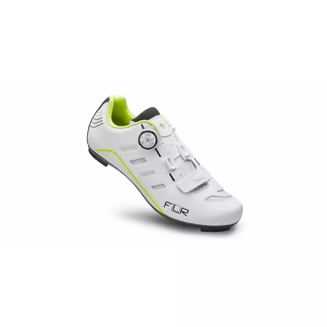 FLR F-22 road cycling shoes, white-fluor MikeSPORT