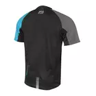 FORCE MTB ATTACK loose cycling jersey MTB black-blue 900149