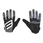 FORCE MTB SPID cycling gloves black and white 9056957