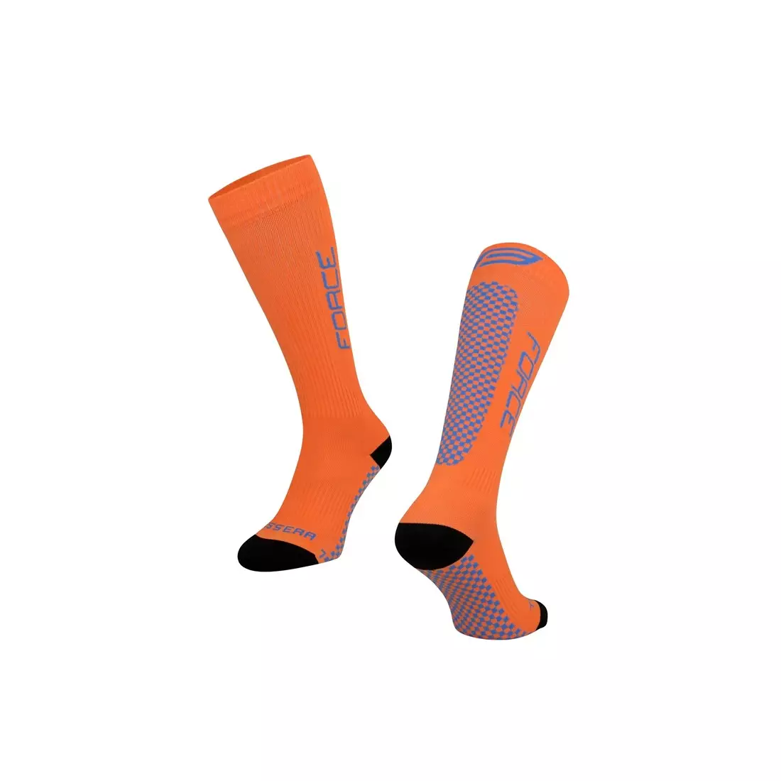 FORCE TESSERA COMPRESSION compression socks, orange