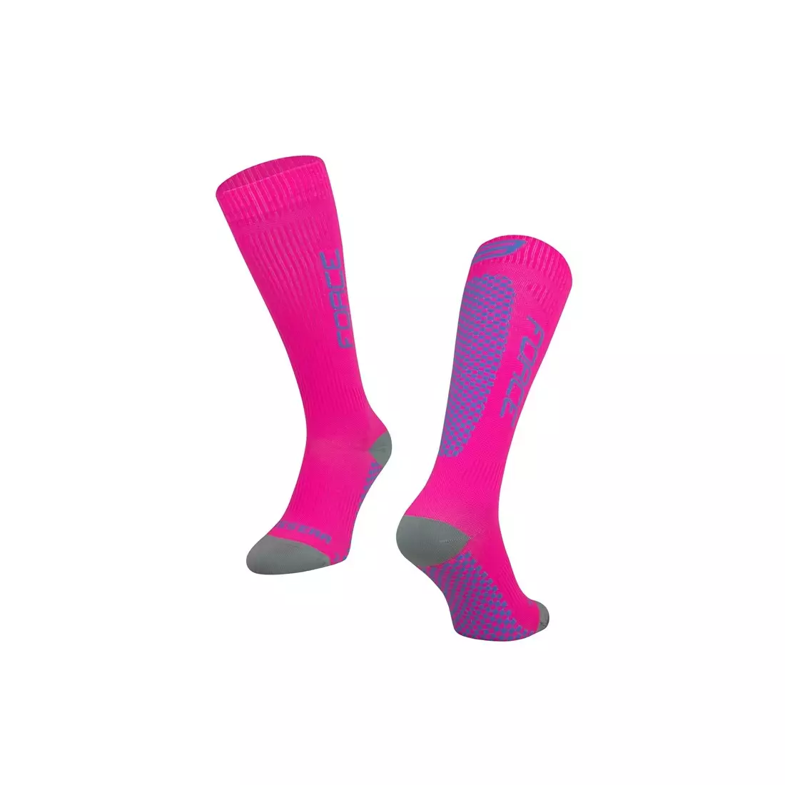 FORCE TESSERA COMPRESSION compression socks, pink-purple