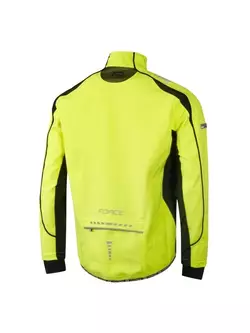 FORCE X72 men's softshell bike jacket fluor 89995