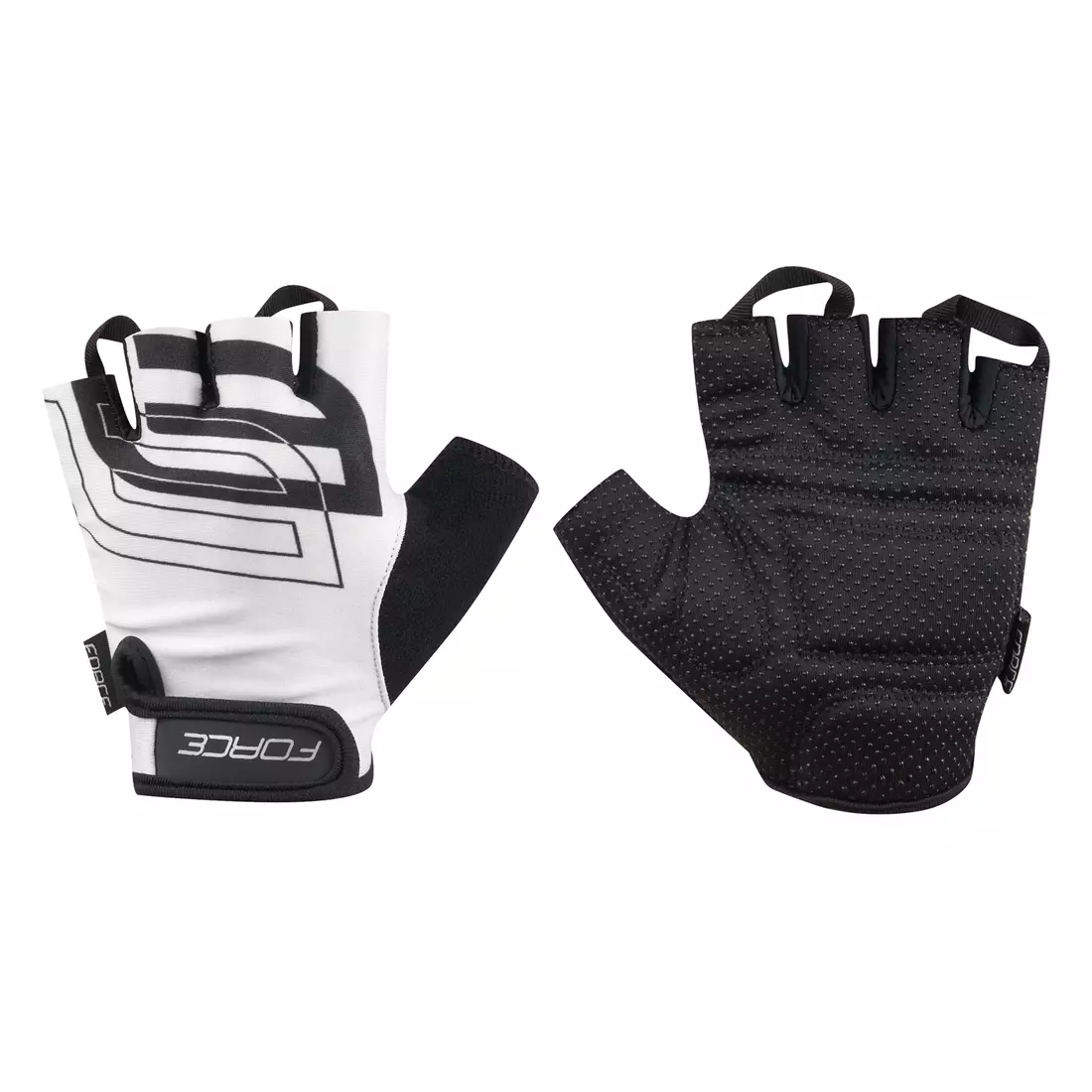 FORCE cycling gloves SPORT White 905570