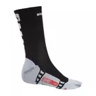 GIORDANA FR-C TALL SOCKS black and white cycling socks