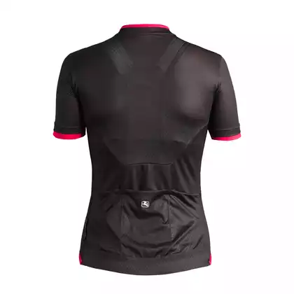 GIORDANA SILVERLINE women's black cycling jersey