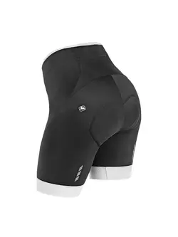 GIORDANA SILVERLINE women's cycling shorts, black and white