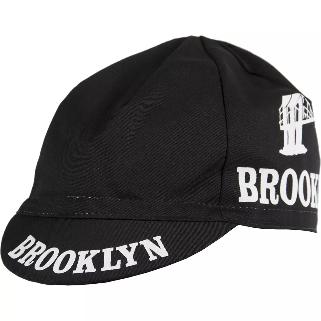 GIORDANA SS18 cycling cap - Brooklyn - Black/White GI-COCA-TEAM-BRBK one size