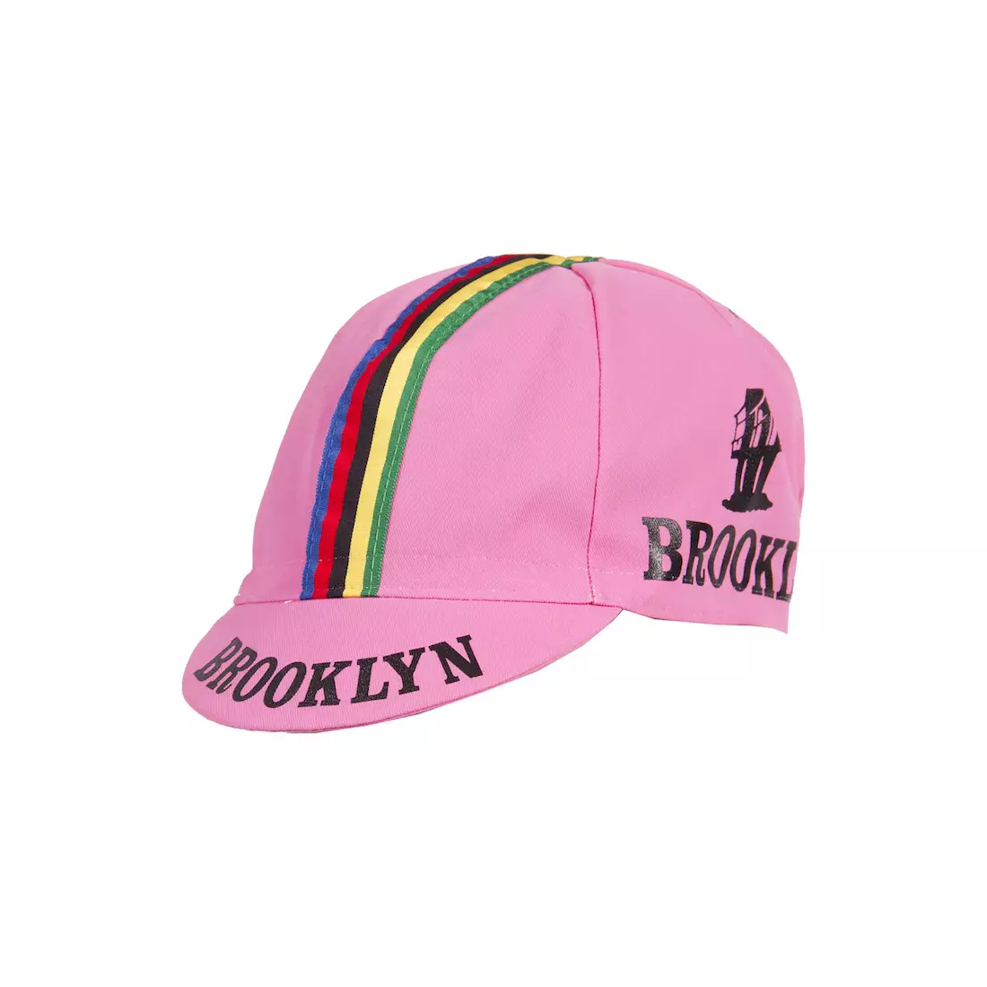 GIORDANA SS18 cycling cap - Brooklyn - Giro Pink w/ Stripe tape GI-S6-COCA-BROK-GIRO one size