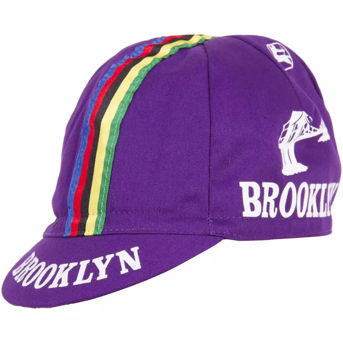 GIORDANA SS18 cycling cap - Brooklyn - Purple w/ Stripe tape GI-S6-COCA-BROK-PURP one size