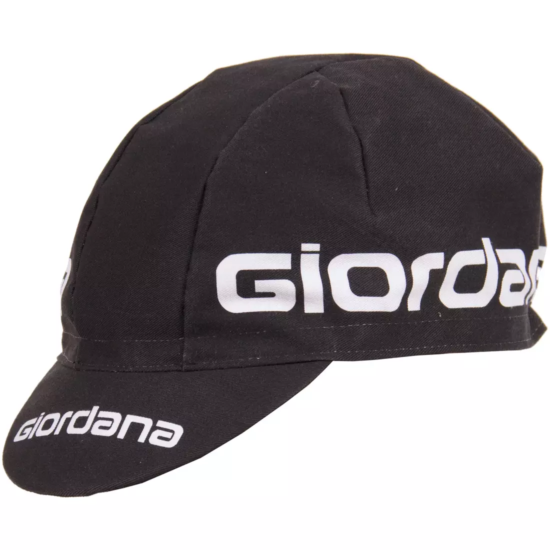 GIORDANA SS18 cycling cap - Giordana Logo - Black GI-S5-COCA-GIOR-BLCK one size