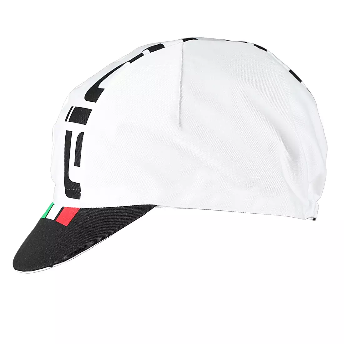 GIORDANA SS18 cycling cap - Giordana Logo - White/Black/Italia GICS18-COCA-GIOR-WTBK one size