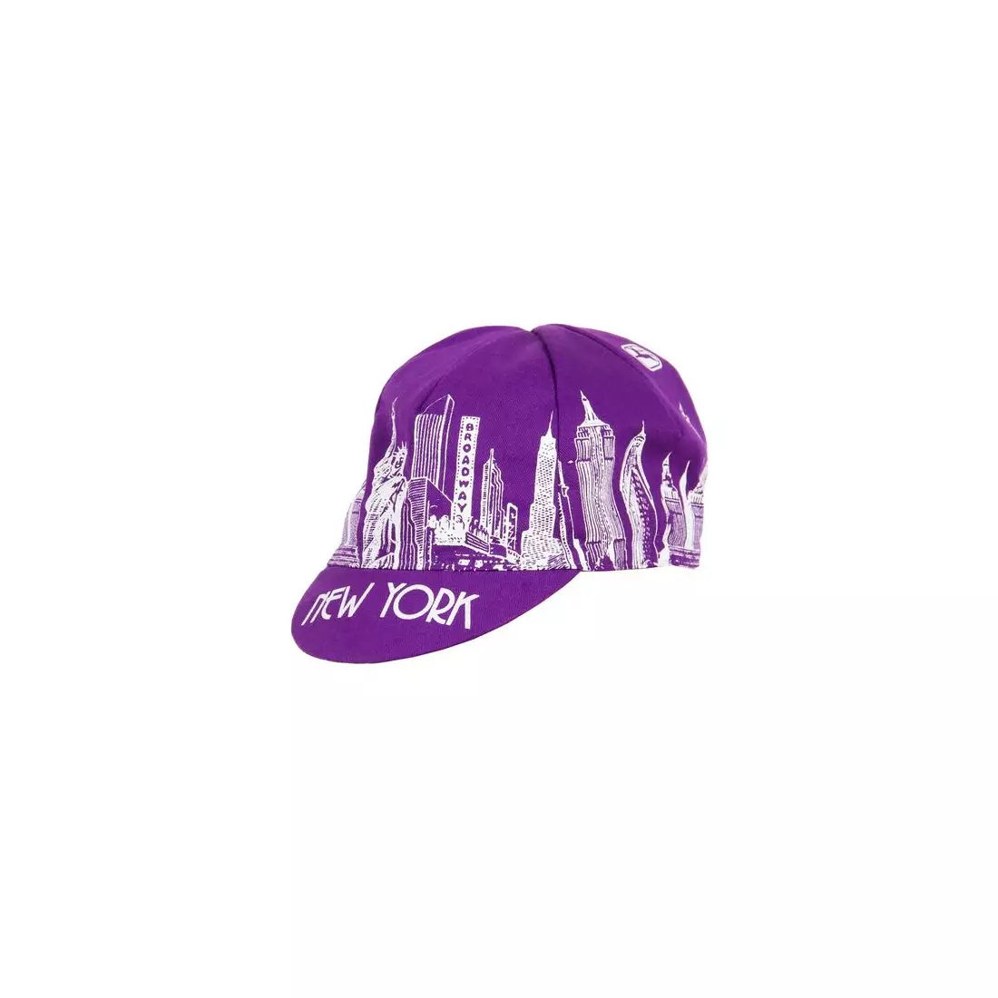 GIORDANA SS18 cycling cap - New York City Landmarks - Purple/White GI-S5-COCA-NYCL-PURP one size
