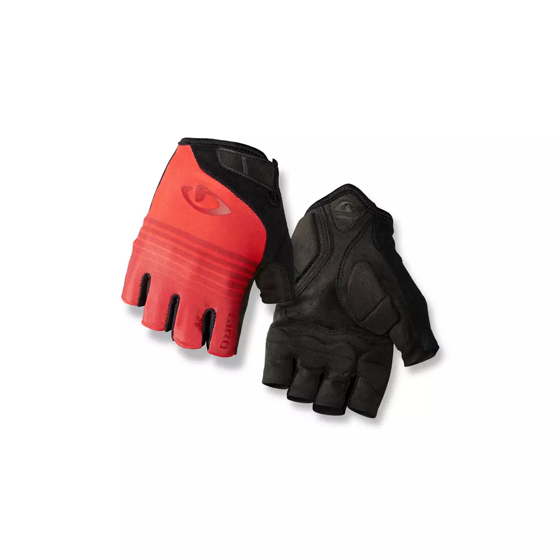 GIRO JAG cycling gloves, red