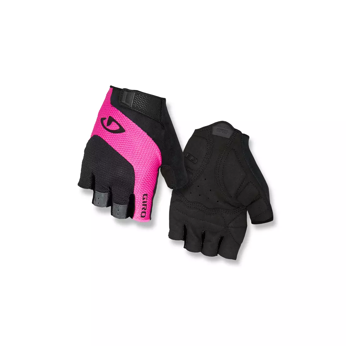 GIRO TESSA GEL women's cycling gloves, black-pink