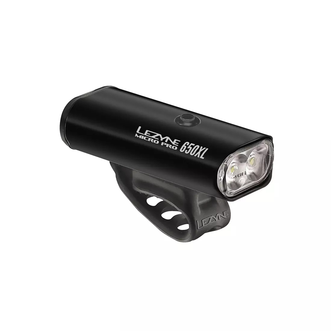 LEZYNE LED MICRO DRIVE PRO 650XL headlight 650 lumens, USB, black (NEW)
