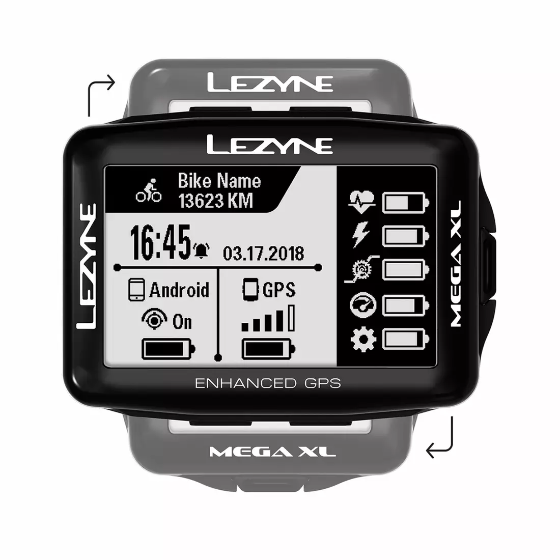 LEZYNE MEGA XL GPS, bike computer