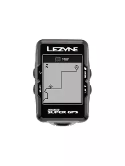 LEZYNE SUPER GPS HRSC Loaded, bike computer