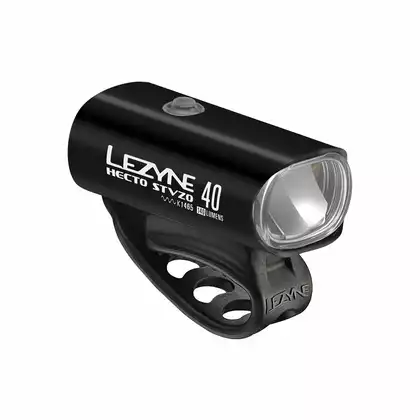 Front bike lamp LEZYNE HECTO DRIVE STVZO 40 40 lux/ 140 lumens, usb black (NEW)
