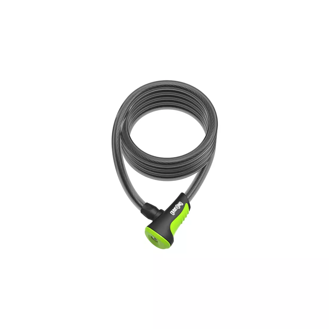 ONGUARD Cord NEON 120cm x 12mm 8163GR - bicycle clasp 2 x klucz