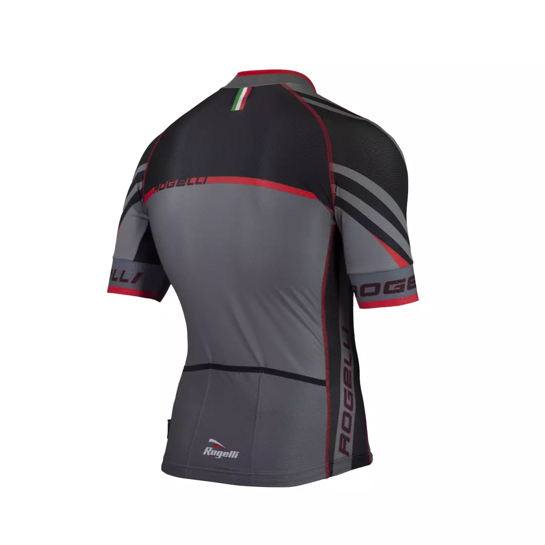 ROGELLI BIKE 001.317 ANDRANO 2.0 cycling jersey, black and red