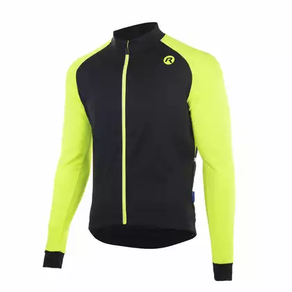 ROGELLI BIKE 001.525 CALUSO 2.0 black and fluorine cycling jersey