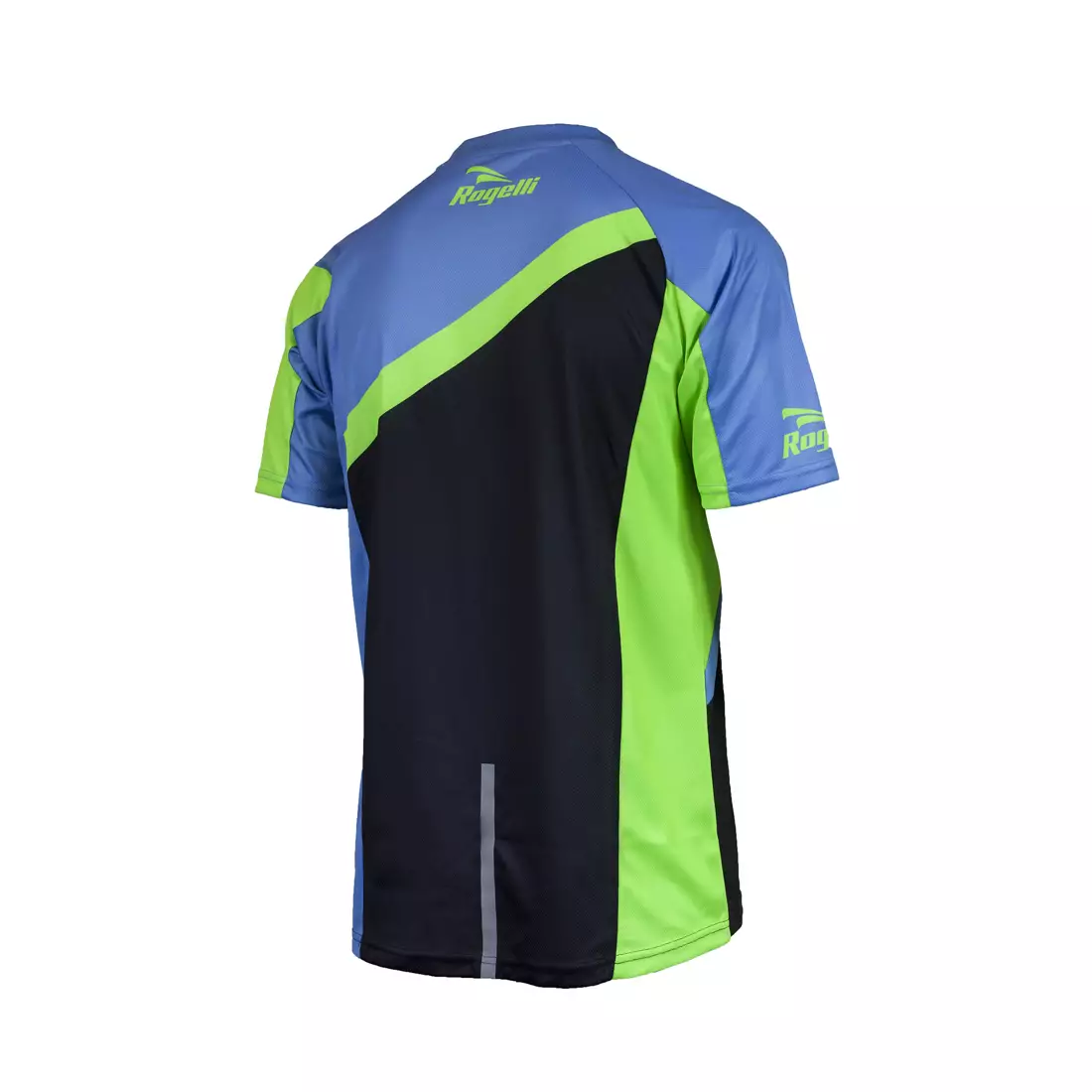 ROGELLI BIKE ADVENTURE 060.101 men's MTB cycling jersey, blue, black and fluor
