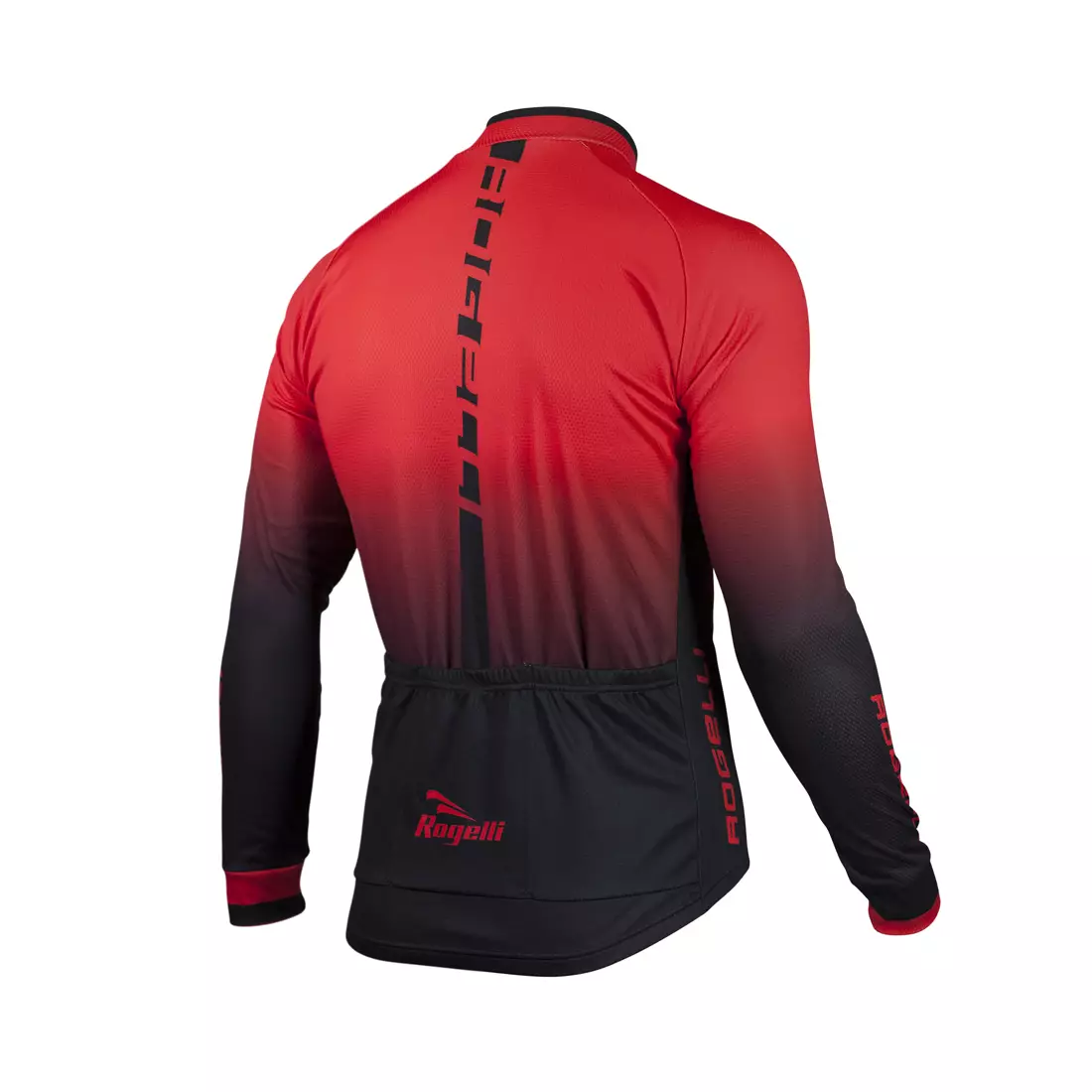 ROGELLI ISPIRATO cycling sweatshirt, black and red 001.403