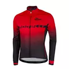 ROGELLI ISPIRATO cycling sweatshirt, black and red 001.403