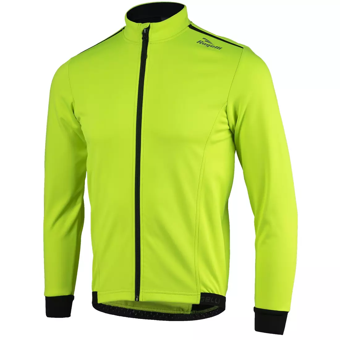 ROGELLI PESARO 2.0 winter cycling jacket, fluor