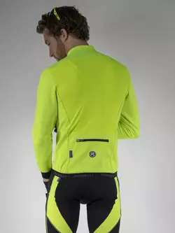 ROGELLI PESARO 2.0 winter cycling jacket, fluor