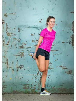 ROGELLI RUN PROMOTION 801.222 - Women's jogging shirt, fluor